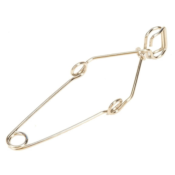 Eisco Labs Plated Spring Steel Wire Test Tube Clamp w Finger Grip