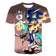 thumbnail image 3 of Nueva camiseta de dibujos animados de Japón Sonic, camiseta para niños, camiseta de verano de Dragon Ball Sonic, linda camiseta de dibujos animados para niños, camiseta de manga corta, 3 of 5