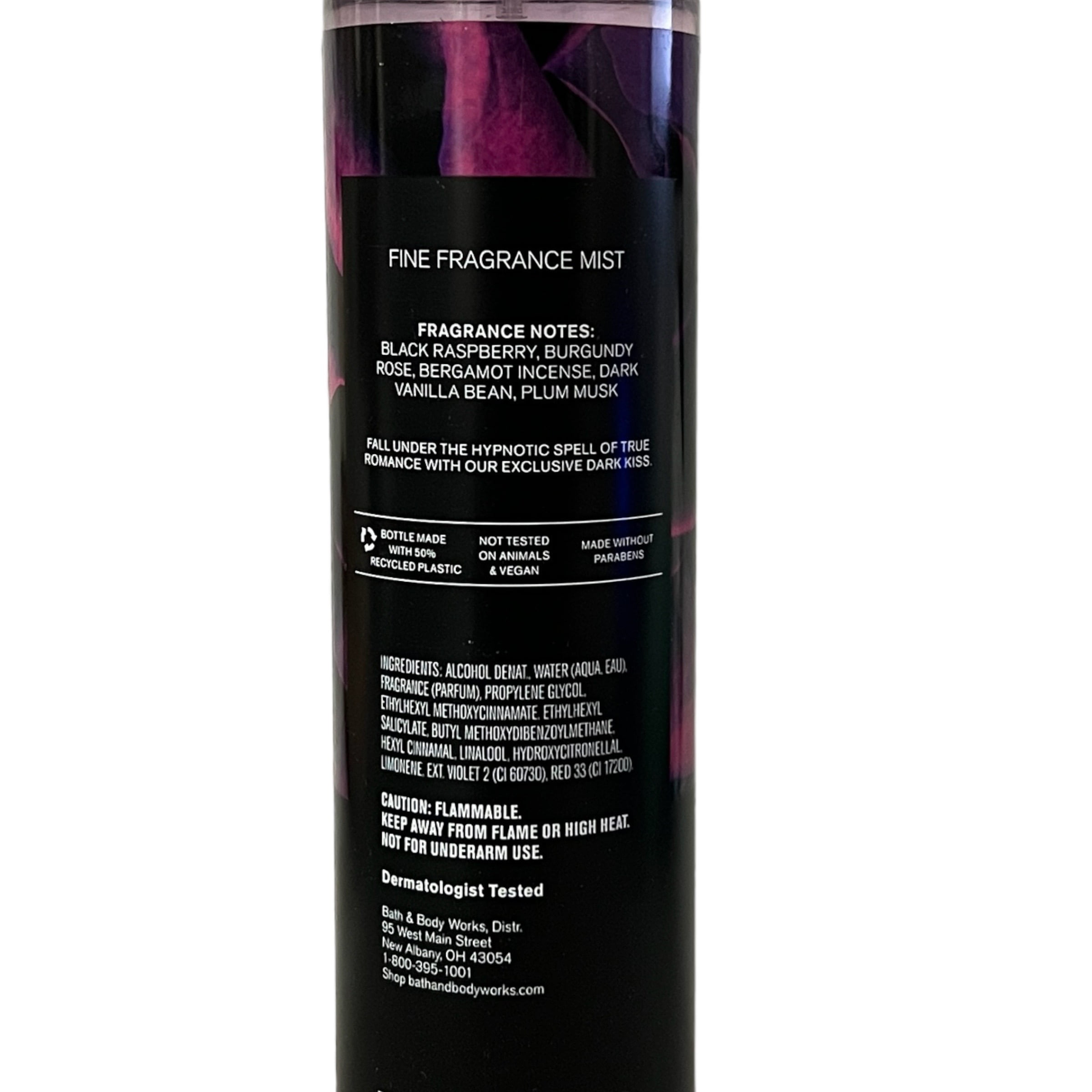 Bath and Body Works Dark Kiss Fine Fragrance Mist 8 fl oz
