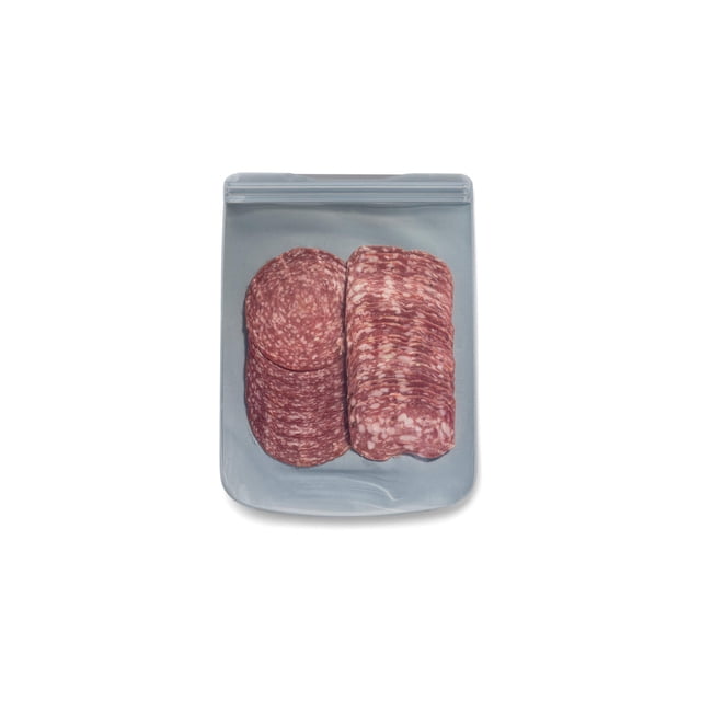 Bolsa de almacenamiento reutilizable de silicona W&P Porter Sandwich 1360 ml Slate