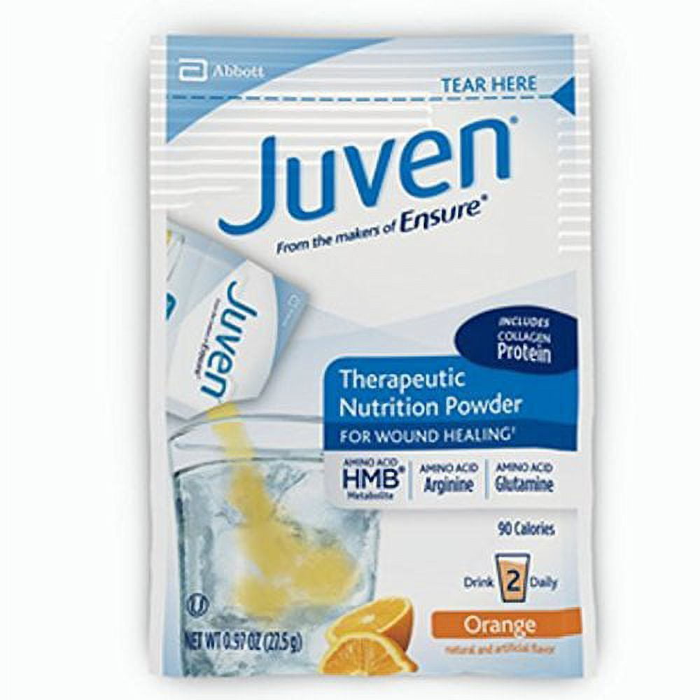 Juven Therapeutic Nutrition Drink Mix - Orange, (30 Packets)