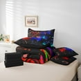 thumbnail image 6 of Castle Fairy Video Game Twin Bedding Sets,Abstract Ombre Gamer Bedding Comforter Set, 6 of 8
