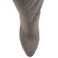 thumbnail image 4 of Journee Womens Kyllie Stacked Heel Knee High Boots, 4 of 9