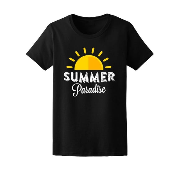 Summer Time Paradise Tee. Women's -Image by Shutterstock