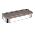 thumbnail image 2 of Food Storage Container Metal Meal Prep Containers for Office, Work, Camping, 2 of 8