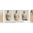 thumbnail image 3 of Iceglad Mens Cardigan Sweaters V-Neck Long Sleeve Soft Slim Fit Casual Buttons Knitted, 3 of 10