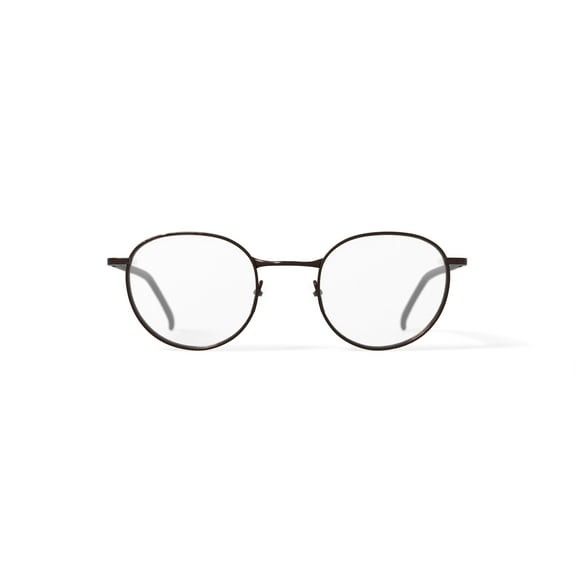 Walmart Men's FM17267B Round Prescription Eyeglasses with Case, Gunmetal