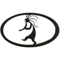 thumbnail image 3 of 7055 Inc Kokopelli Oval Wall D cor, 3 of 3