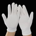 thumbnail image 4 of Honganda 6 Pair White Gloves Inspection Cotton Work Gloves, 4 of 10