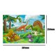 thumbnail image 2 of Juguete Rompecabezas de dinosaurio para niños, 100 piezas, juego educativo de rompecabezas de dibujos animados, juguetes para niños AMMAO MXZZ23418A5908, 2 of 2