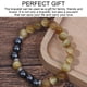 thumbnail image 4 of Pulsera de protección Pulseras de piedra de ojo de tigre de obsidiana para protección que traen suerte y prosperidad, 4 of 5