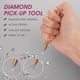 thumbnail image 3 of 2 piezas Piercing Ball Grabber Tool, herramienta de recogida de joyero de acero inoxidable Pinzas de garra de diamante de 4 puntas Pearl Grabber Pick Up Tool para objetos pequeños, 3 of 5