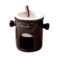 thumbnail image 2 of Hbdhejl Chocolate Fondue Cup Includes Fondue Cup And Fork Chocolate Melting Cup Mini Chocolate Fondue Set (Without Tea Light) Fondue Cup With Fork Perfect For Date Night Birthday Weddi, 2 of 5