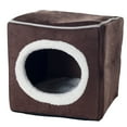 thumbnail image 7 of PETMAKER Cat House for Rabbits, Guinea Pigs, and Small Animals, Dark Brown, 7 of 7
