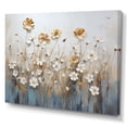 thumbnail image 2 of Designart "Tranquil Scene Of Wildflowers In Full Bloom II" Wildflowers Wall Art Living Room, 2 of 7