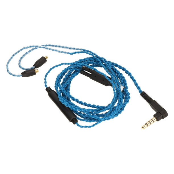 Cable de auriculares, cable de auriculares de repuesto OFC Cable de auriculares de repuesto Reemplace el cable de auriculares Diseñado con precisión