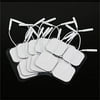 MIARHB Universally-Compatible 20 Tens Electrodes Pads Reusable Self Adhesive Digital Th