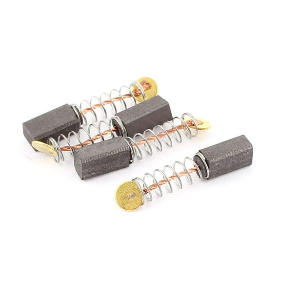 10mm x 5mm x 5mm Motor Carbon Brushes 4 Pcs for  Electric Motor