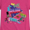 thumbnail image 3 of Hey Arnold! - Retro Arnold and Gerald - Toddler And Youth Girls Short Sleeve Graphic T-Shirt, 3 of 5
