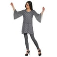 thumbnail image 3 of Moomaya Printed Short Kurta Kimono Sleeve Tunic Women Summer Wear Ladies Kurti, 3 of 5