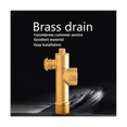 thumbnail image 4 of DN20 Brass Drain Valves Male Thread Automatic Drain Valves Industrial Valves Male Thread Two-Way, 4 of 5