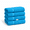Aqua-4 Bath Towels, variant on Luxuryton Bath Sheet 40x80 ( Aqua Blue)