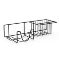 thumbnail image 4 of Soporte De Almacenamiento Estante De Almacenamiento Colgante Soporte De Montaje En Pared Estante De Cocina De Estilo Simple Organizador De Baño Sin Perforaciones Para Artículos De Tocador De Papel Advancent HA027804-00, 4 of 7
