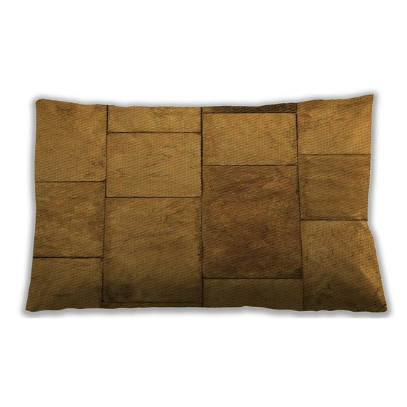 Ahgly Company Indoor Rectangular Contemporary Lumbar Throw Pillow, 13 inch by 19 inch