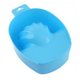thumbnail image 1 of 2 cuencos azules para manicura, cuenco para remojo de manicura, para quitar esmalte de uñas, herramientas de salón, cuidado del baño, spa, uñas con purpurina, cuidado de manos, 1 of 5