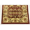 thumbnail image 3 of Unique Loom Voyage Collection Area Rug - Hickory (2' 7" x 10' Runner Red/Cream), 3 of 7