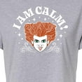 thumbnail image 3 of Hocus Pocus - I am Calm - Juniors Cropped Cotton Blend T-Shirt, 3 of 5
