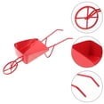 thumbnail image 3 of Dolls House Wheelbarrows Prop Mini Vintage Barrow Metal Miniature Barrow Tiny Barrow, 3 of 5