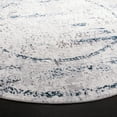 thumbnail image 4 of SAFAVIEH Amelia Romeo Abstract Area Rug, Gray/Blue, 6'7" x 6'7" Round, 4 of 11