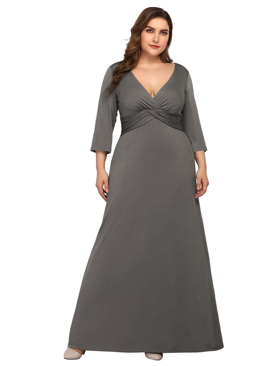 Ever-Pretty - Brandclub - Ever-Pretty Women's Spring V Neck Lace Chiffon A  Line Prom Dresses Semi Formal Cocktail Wedding Guest Dress 0207