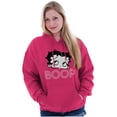 thumbnail image 3 of Retro Betty Boop Cartoon Character Hoodie Sweatshirt Women Brisco Brands X, 3 of 4