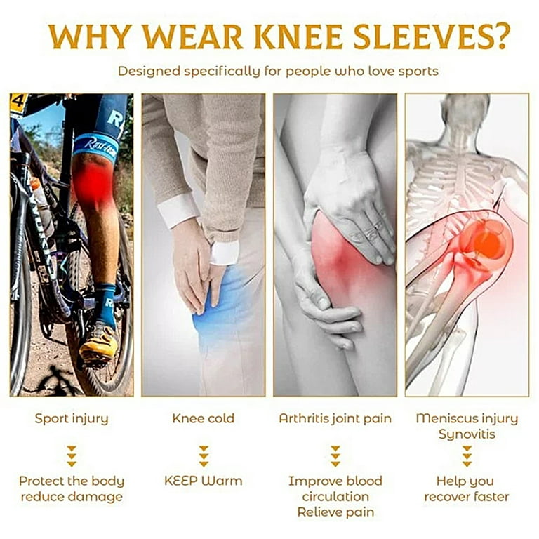 JIUFENTIAN Copper Knee Braces Knee Braces for Arthritis Pain Rodillera for  Women Men Knee Support for Knee Pain 1 Pack 