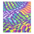 thumbnail image 6 of Yayeee Magnetic Dishwasher Cover for The Front Decoration Home Kitchen Machine Sticker Protector, Green Wavy Pattern, 6 of 6