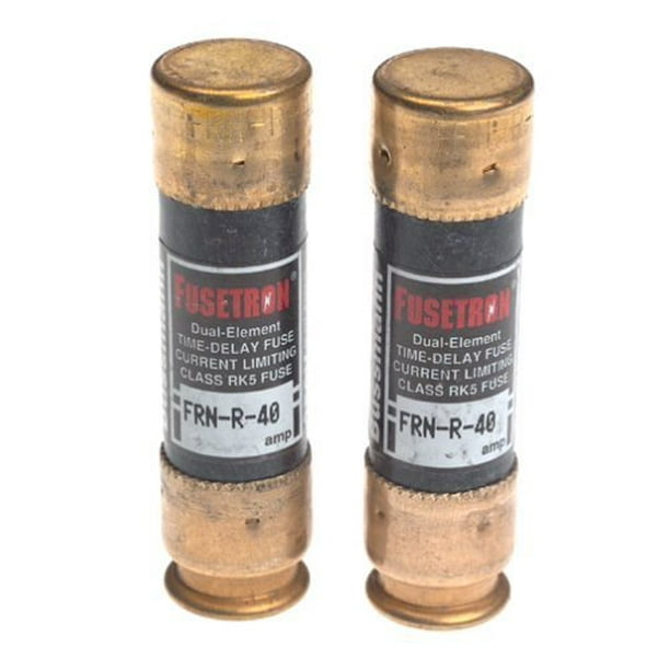 Bussmann BP/FRNR40 40 Amp Fusetron Dual Element TimeDelay Current