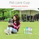 thumbnail image 2 of Vaso de agua para exteriores para mascotas, vaso portátil para acompañar, vaso para alimentación de alimentos, bebedero para perros, gatos, viajes, vaso de agua de doble uso, 2 of 5