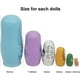 thumbnail image 3 of Juguetes apilables de madera con forma de animal Nesting Dolls HUOGUO para niños, 3 of 5