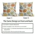 thumbnail image 4 of AUQ 2026 New Fall Pillow Covers 18X18 Set of 2 Thanksgiving Themed Blue Yellow Orange Pumpkin Print Decorative Throw Pillows Outdoor Autumn Harvest Pillowcase Farmhouse Linen Cushion Case Decor, 4 of 7