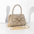 thumbnail image 3 of Eurhowing Evening Bag for Women, Glitter Evening Clutch with Chain Crossbody, Elegant Clutch Purse Party Handbag for Wedding, Prom, Cocktail, Gold, 3 of 5
