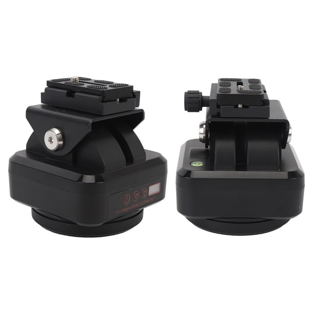 Cabezal Panorámico Giratorio Motorizado, Batería de 2000 Mah IP66 Cabeza de inclinación de la Bandeja Remota Resistente Al Agua Con Clip de Teléfono Móvil para Caparas Dslr
