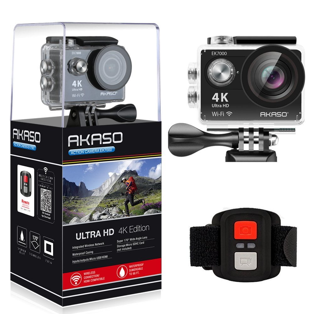 akaso ek7000 4k wifi sports action camera ultra hd waterproof dv camcorder