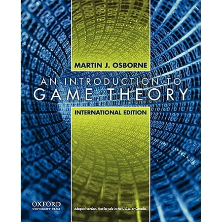 An Introduction to Game Theory, International (Best Introduction To Game Theory)
