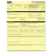 Angle View: Pm Company Digital Carbonless Paper 8-1/2 x 11 One-Part Canary 500 Sheets/Pack 59100