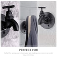 thumbnail image 4 of STRANDCHIC 2Set Black Vintage Wall Hooks with Industrial Style Design for Room Organization, 4 of 8