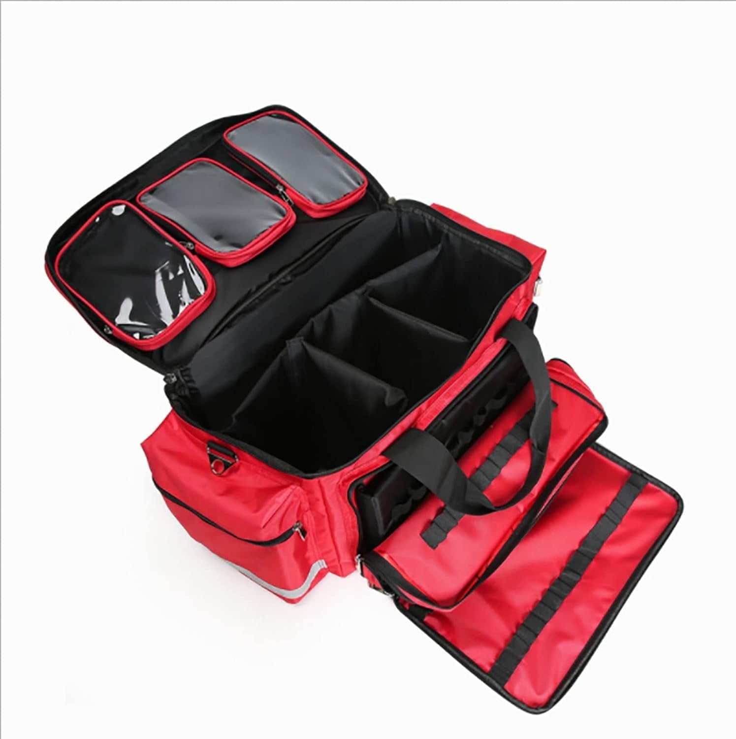 Medical Supplies Bag, Family First aid kit Large-Capacity,Nurse Bag with Handle and Shoulder Strap,Multiple Pockets