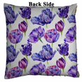 thumbnail image 2 of PKQWTM Wildflower tulip flower Reversible Mermaid Cushion Cover Home Decor Sequin Pillow Case Size 16x16 inches, 2 of 2