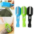 thumbnail image 1 of Twowood Hogar Pescado portátil Scale Scale Remover Scaper Peeler Scaler Cleaner Home Cocina Herramienta Twowood 14015798, 1 of 6